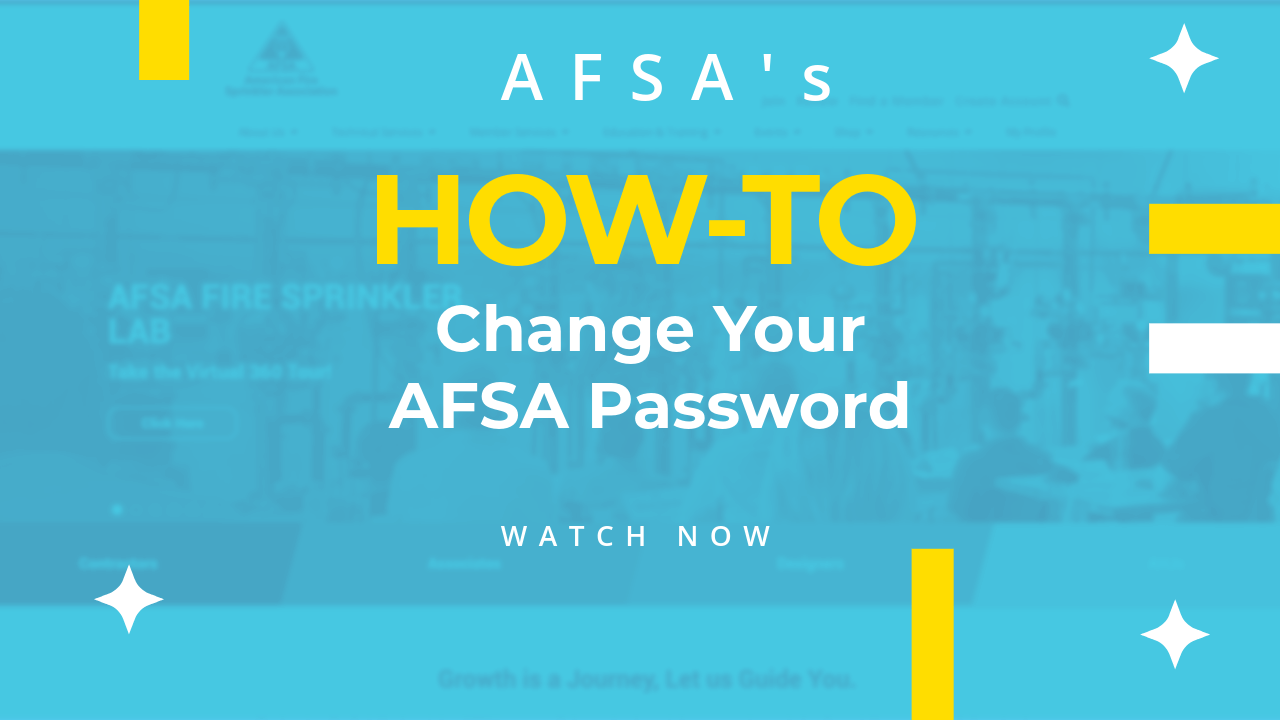 How to change your AFSA password