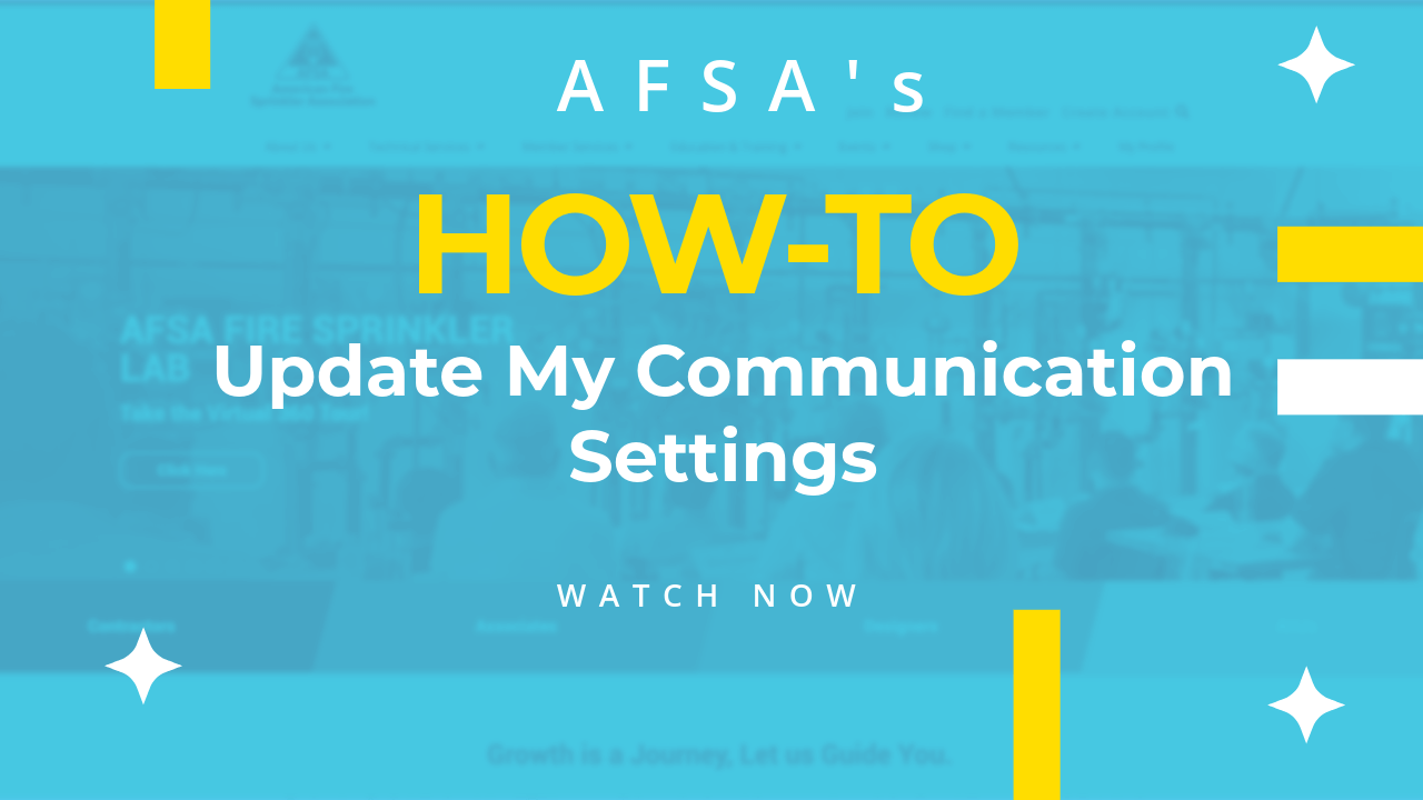 How to update my communication settings thumbnail